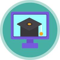 E Learning Vector Icon Design