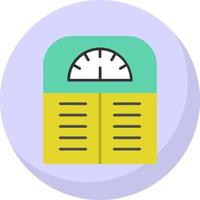 Weight Scale Vector Icon Design