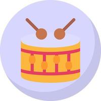 Drum Vector Icon Design