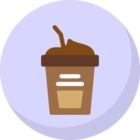 diseño de icono de vector de frappuccino