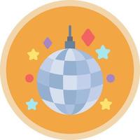 diseño de icono de vector de bola de discoteca