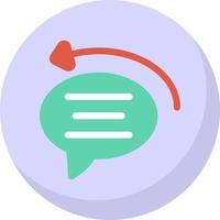 Auto Reply Vector Icon Design