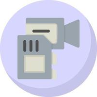 Camera Drive Vector Icon Design