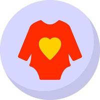 Baby Clothes Vector Icon Design