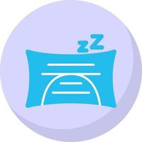 Baby Pillow Vector Icon Design