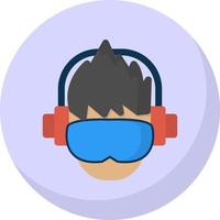 Gamer Vector Icon Design