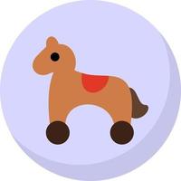 Toy Horse Vector Icon Design