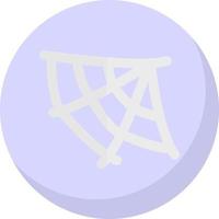 Spider Web Vector Icon Design