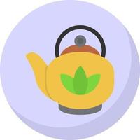 Teapot Vector Icon Design