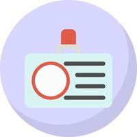 Id Card Vector Icon Design