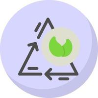 Zero Emission Vector Icon Design