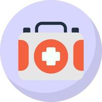 First Aid Kit Vector Icon Design