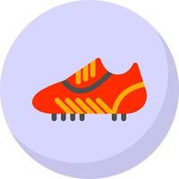 diseño de icono de vector de botas de fútbol