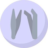 Tweezers Vector Icon Design