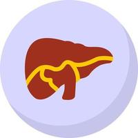 Liver Vector Icon Design