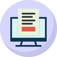 Predictive Analytics Vector Icon Design