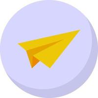 Paper Plane Vector Icon Design