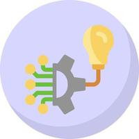 Machine Learning Vector Icon Design