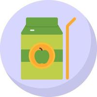 Apple Juice Vector Icon Design