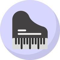 diseño de icono de vector de piano