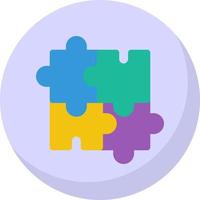 Puzzle Vector Icon Design