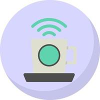 Cafe Wifi Vector Icon Design