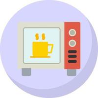 Coffee Oven Vector Icon Design