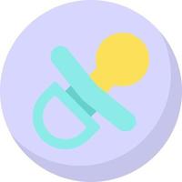 Pacifier Vector Icon Design