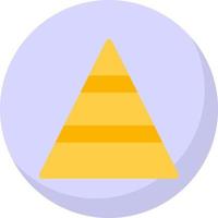 Pyramid Vector Icon Design