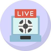 Online Gaming Vector Icon Design