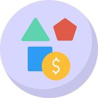 Game Money Vector Icon Design