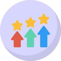 Level Up Vector Icon Design