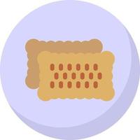 Biscuit Vector Icon Design