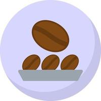 Coffee Beans Vector Icon Design