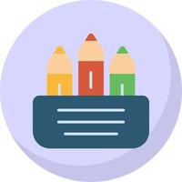 Crayon Vector Icon Design