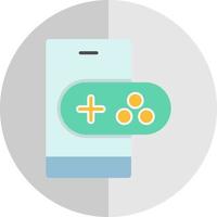 móvil juego de azar vector icono diseño