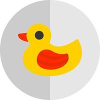 Rubber Duck Vector Icon Design