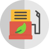 Biofuel Station Vector Icon Design