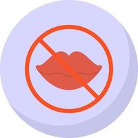 No Speak Vector Icon Design
