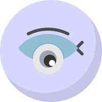 Fisheye Camera Vector Icon Design