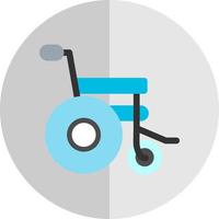 Wheelchair Vector Icon Design