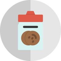 Cookie Jar Vector Icon Design