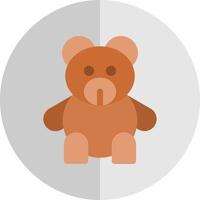 diseño de icono de vector de peluche