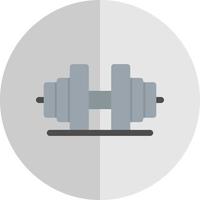 Barbells Vector Icon Design