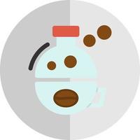 diseño de icono de vector de ciencia de café