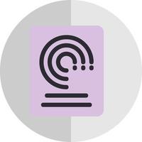 Forecasting Model Vector Icon Design