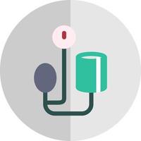 Blood Pressure Gauge Vector Icon Design