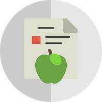 Gym Diet Vector Icon Design