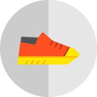 diseño de icono de vector de zapatos de gimnasio