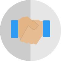 Game Handshake Vector Icon Design